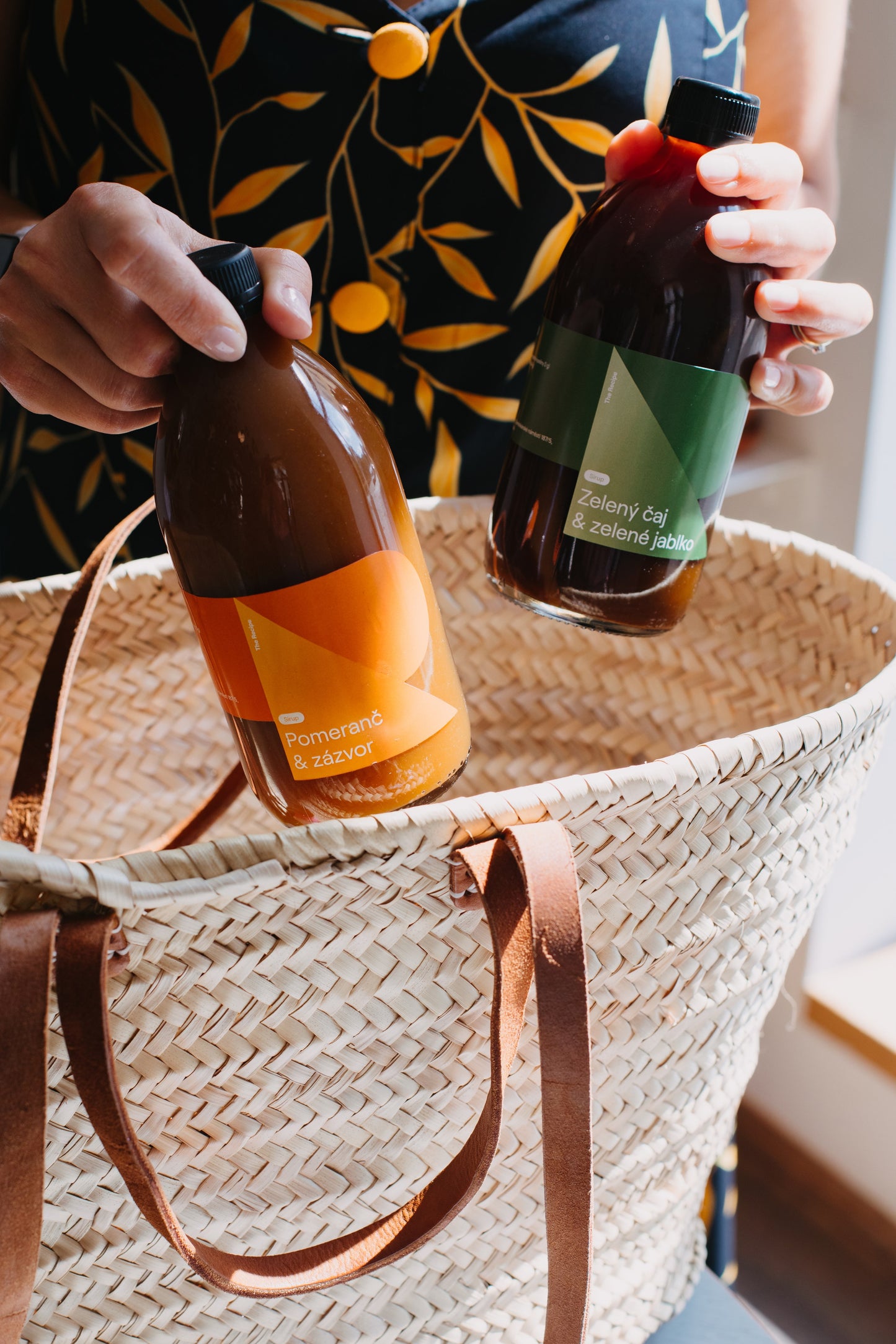 POMERANČ & ZÁZVOR SIRUP