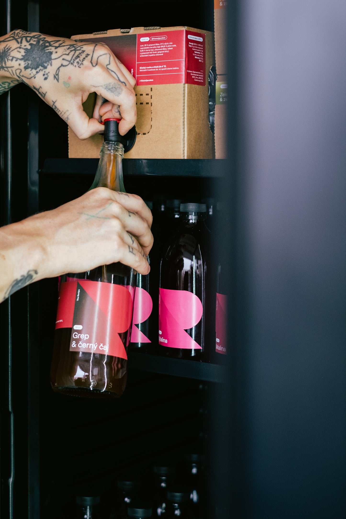 GREP & ČERNÝ ČAJ SIRUP