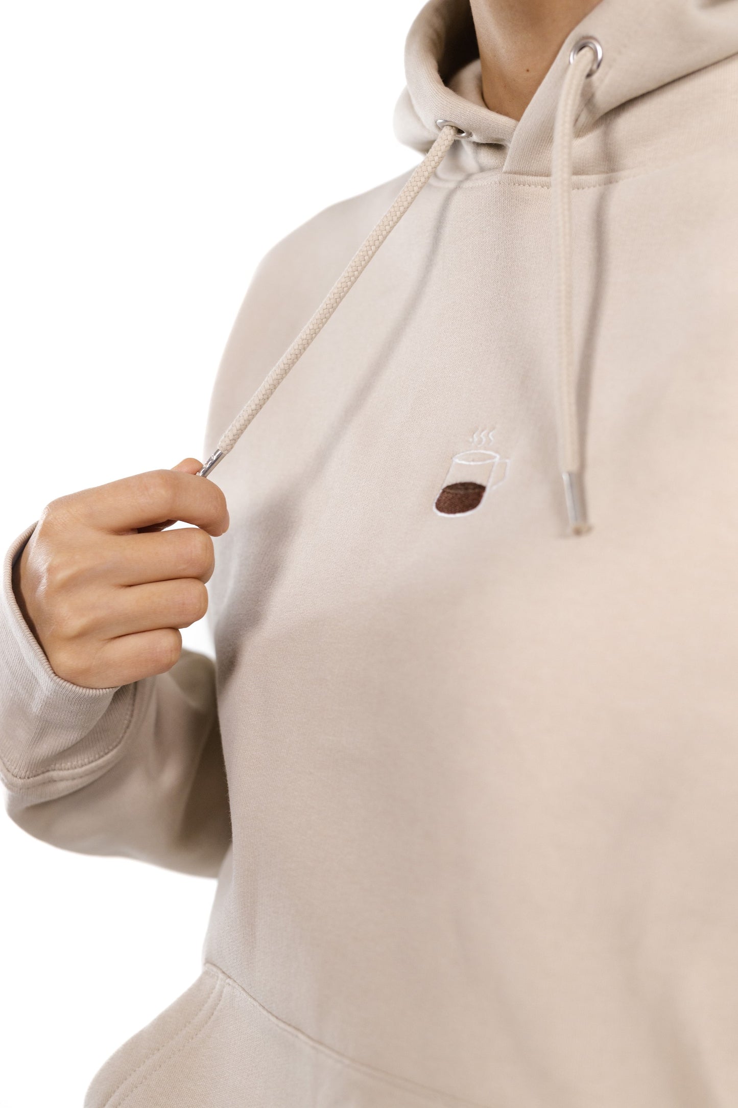 MIKINA S KAPUCÍ KÁVA (UNISEX)